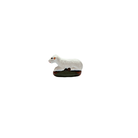 Sheep lying