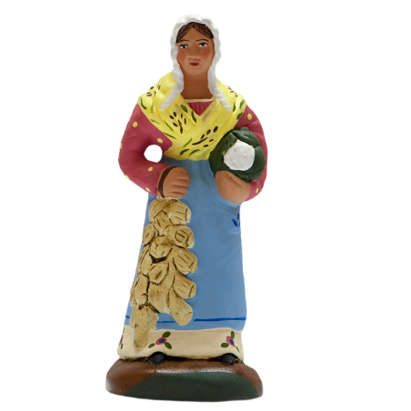 Femme à l'ail 9 cm Femme à l'ail 9 cm
