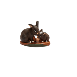 Lapin et lapereau 9 CM