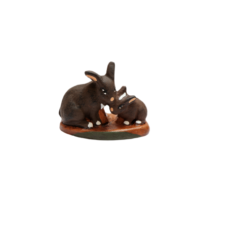 Rabbit and young rabbit