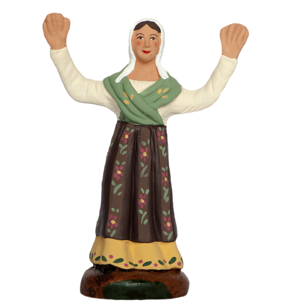 Delighted woman