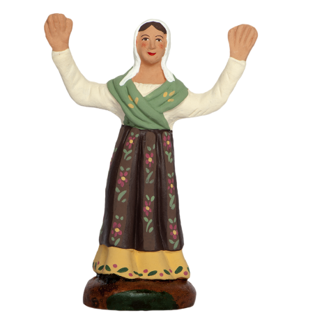 Delighted woman
