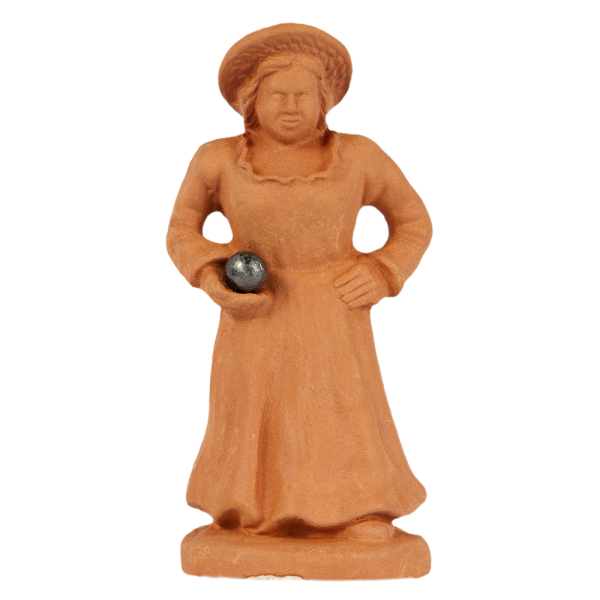 Petanque player - woman