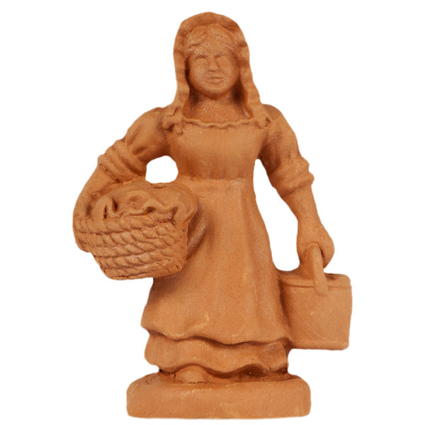 Washerwoman standing