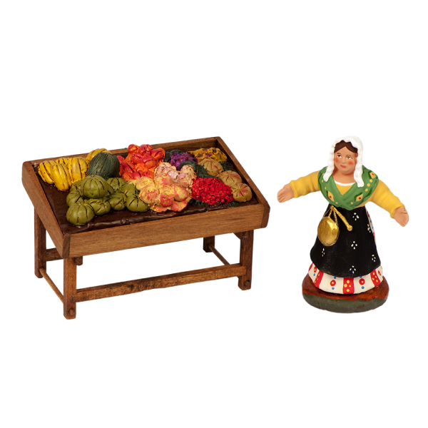 Fruits saleswoman