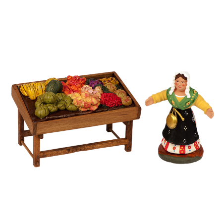 Fruits saleswoman