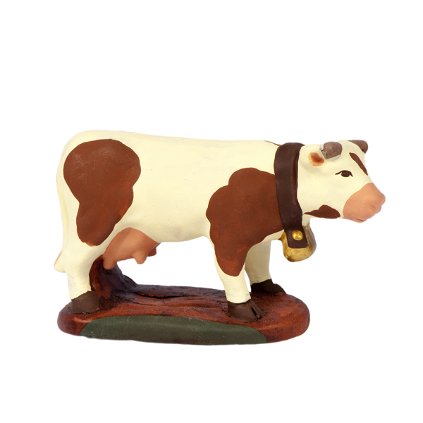 Vache laitière marron 7 CM