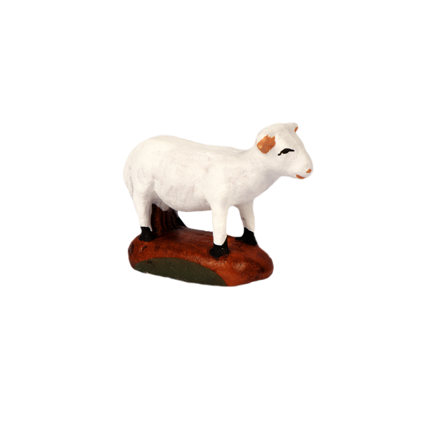 Santons De Provence Arterra – Mouton Broutant, Argile Décorée Main, Collection 7 Cm (artisanat Français)