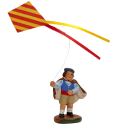 Enfant au cerf volant 7 cm