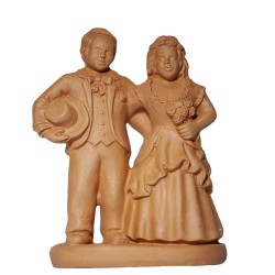 Santon Mariés 7 cm à peindre