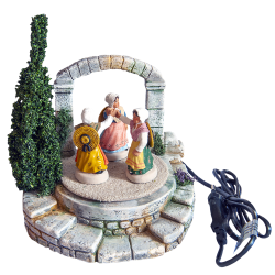 Décor santons Plateau...