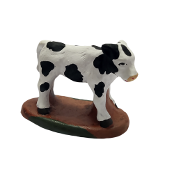 Santon Veau noir 7 cm