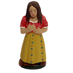 Santon Femme attendrie 7cm