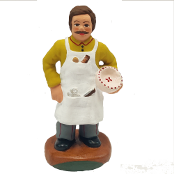 Santon Le Barbier 7 cm