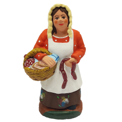 Santon La Charcutière 7 cm