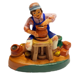 Santon Le Potier 7cm