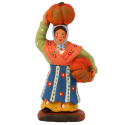 Femme aux courges 7 cm