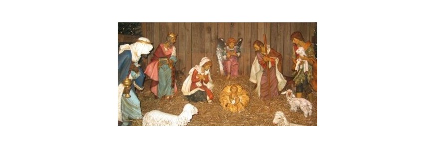 Les bergers dans la crèche provençale: des santons importants