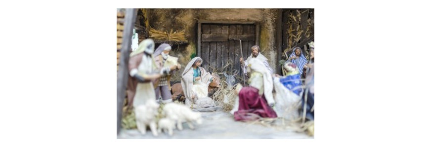L'âne et le boeuf : des santons de Provence importants dans la crèche