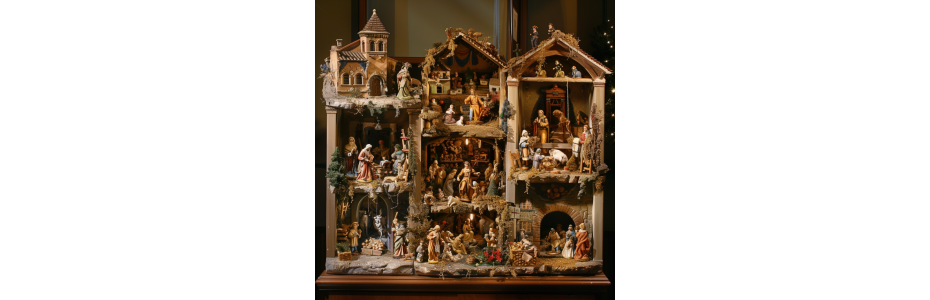 À quoi ressemblaient les anciennes crèches de Noël ?