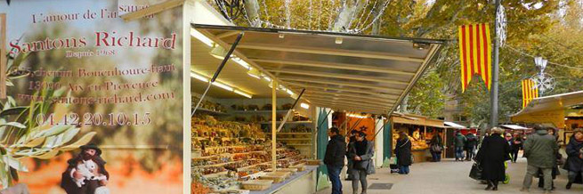 foire aux santons Aix-en-Provence