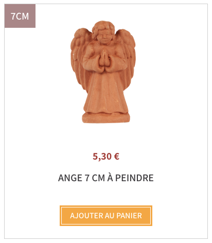 ange santons à peindre