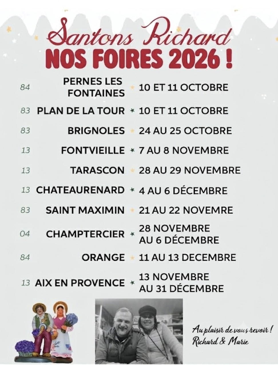foire aux santons de provence 2026