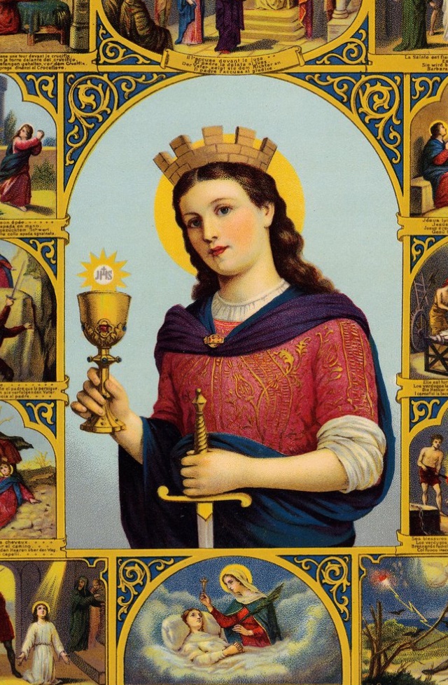 tradition sainte barbe